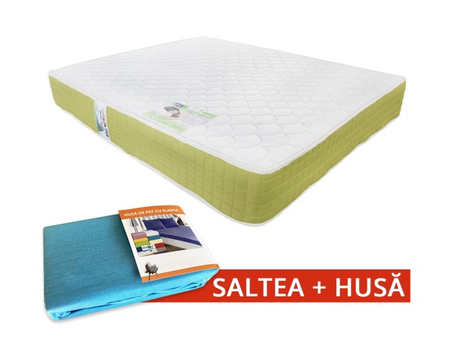 Set Saltea Pocket Spring Saltex 1600x1900 + Husa cu elastic